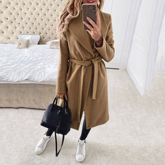 Women Long Sleeve Hairy Open Front Short Cardigan Suit Jacket Solid Long Coat пальто женское winter coat women