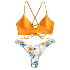 Women Sexy Brazilian Bikini Set Triangle Bather Suit Maillot De Bain Femme Push Up Bikini Ladies Beahwear Bikini Mujer 2020 New