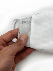 Smiley Face Mask With Filter Pocket