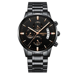 NIBOSI Relogio Masculino Men Watches Luxury Famous Top Brand Men's Fashion Casual Dress Watch Military Quartz Wristwatches Saat