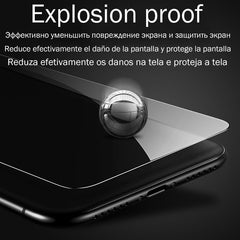 3Pcs Full Cover Protective Glass For iPhone SE 6 6s 7 8 Plus Tempered Glass Film For iPhone X XS XR 11 11 Pro Max Screen Glass