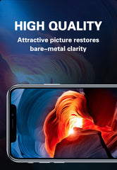 3Pcs Full Cover Protective Glass For iPhone SE 6 6s 7 8 Plus Tempered Glass Film For iPhone X XS XR 11 11 Pro Max Screen Glass